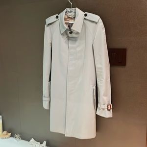 Burberry Mid Length Mens Trench Coat